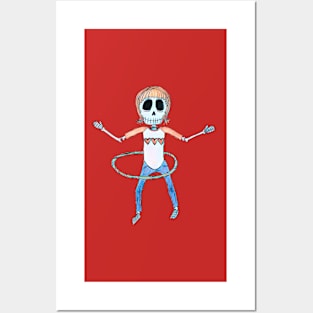 Lively Bones Hula Hoop Posters and Art